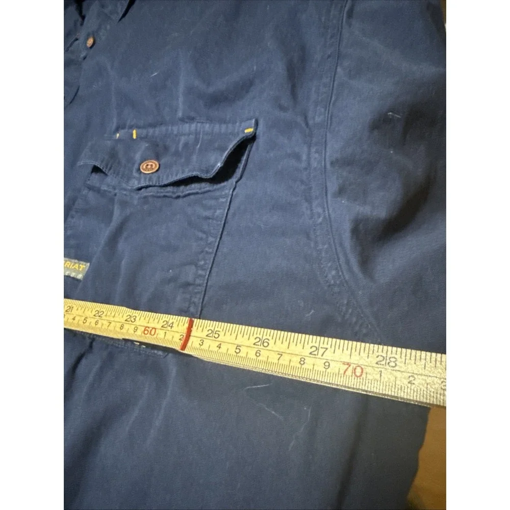 Ariat Rebar Men's Navy SS Shirt 4XL‎